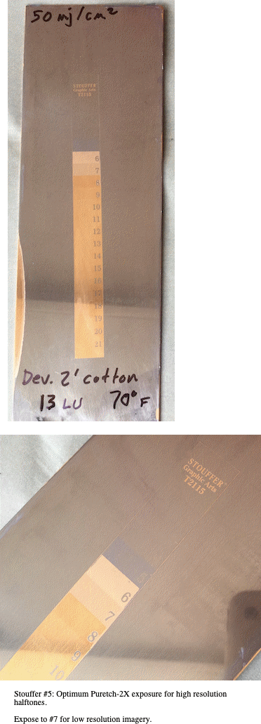 Stouffer #5: Optimum Puretch-2X exposure