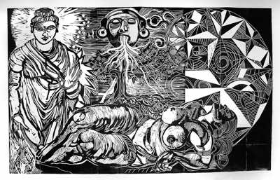 Mother Earth, visiting artist fromLong Island, NY