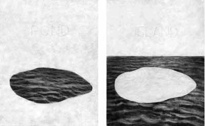 7" x 9" each, photo etching on copper with scrape and burnish printed on handmade abaca paper with watermarks